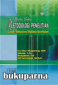 Image of buku saku metodologi penelitian untuk mahasiswa diploma kesehatan