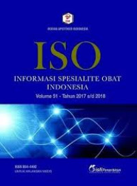 Image of ISO (Infornasi Spesialite obat indonesia)
